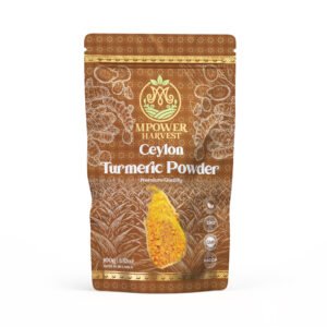 MPower Harvest Ceylon Moringa Herbal Drink 100g — vibrant green moringa powder in packaging, sourced from Sri Lanka